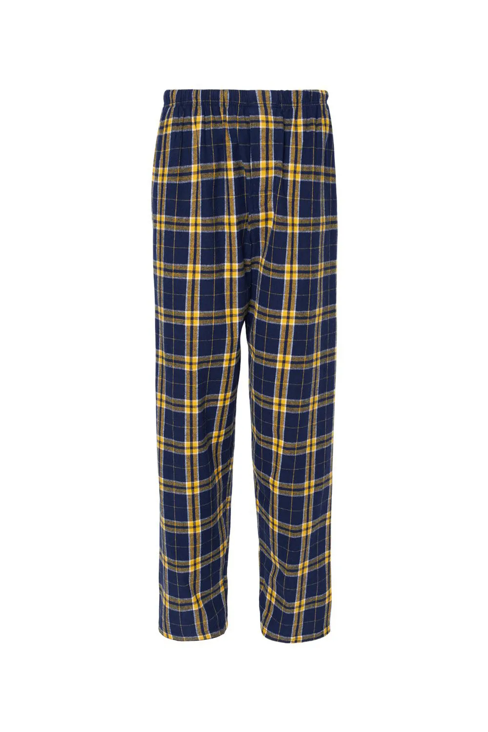 Boxercraft Herren Harley Flanellhose mit Taschen - Marineblau/Gold