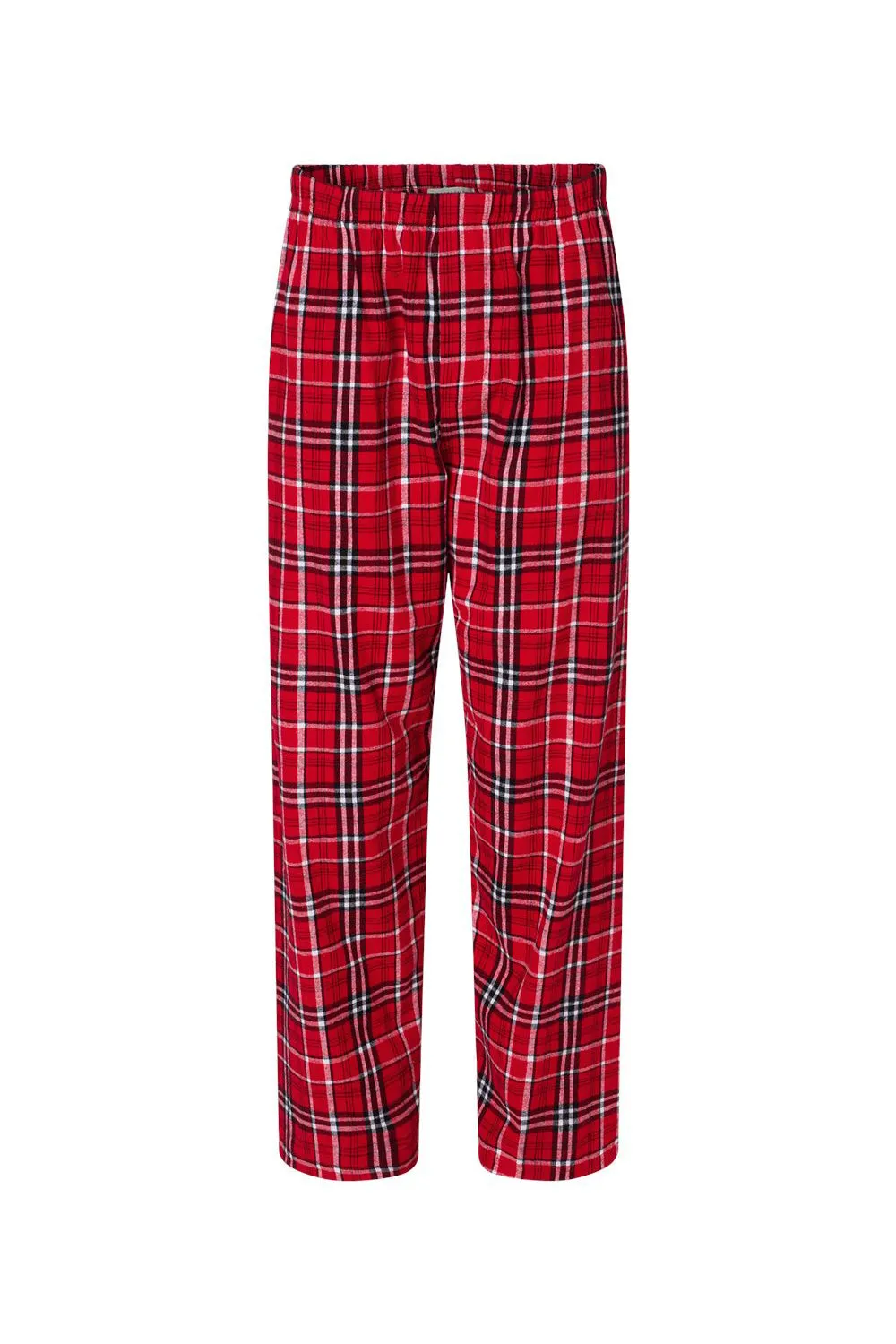Boxercraft Herren Harley Flanellhose mit Taschen - Rot/Weiß