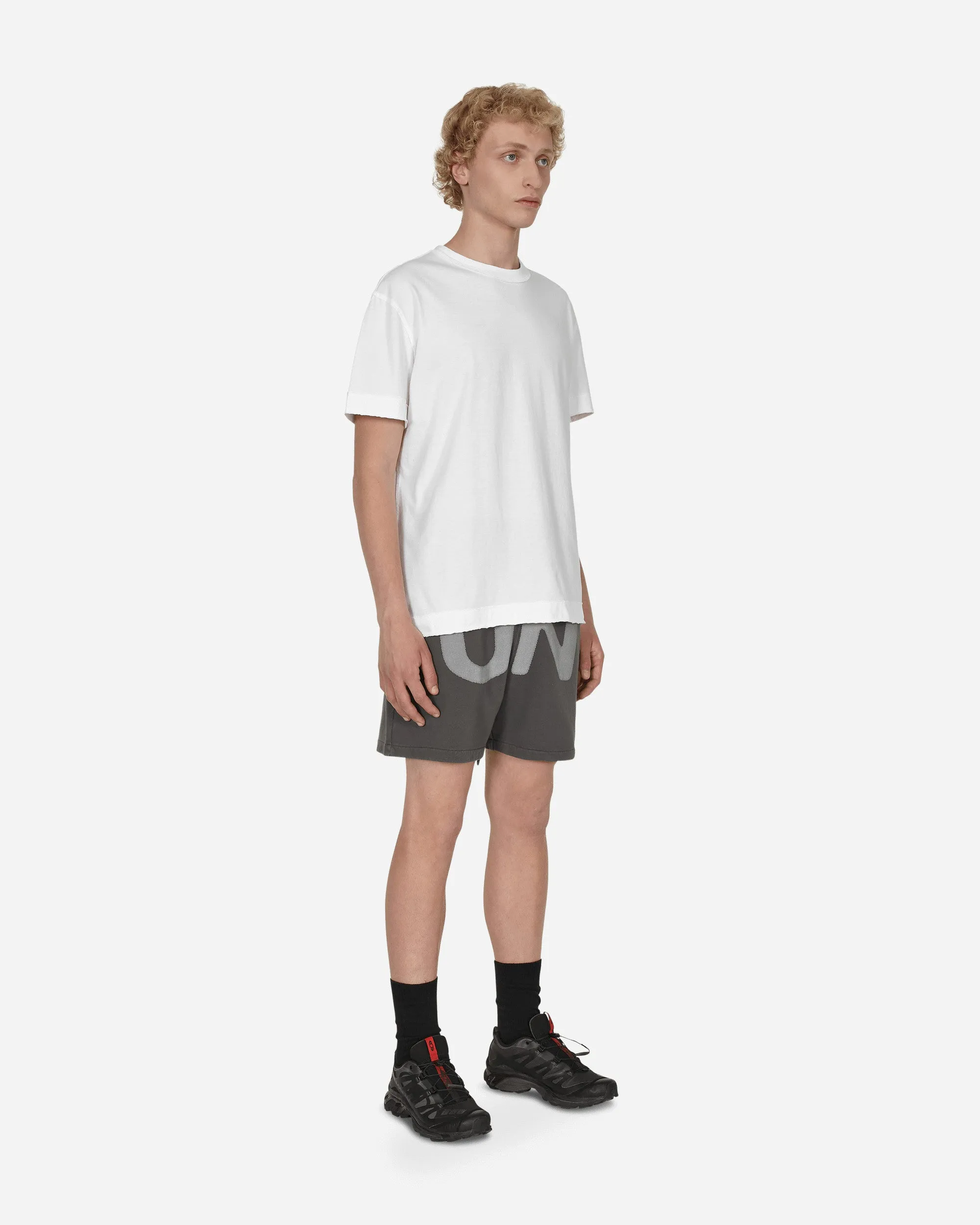 Boxy Shorts Grau
