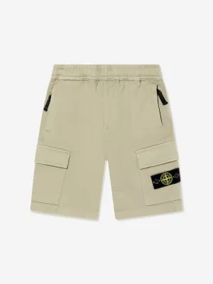 Jungen Cargo-Shorts in Beige