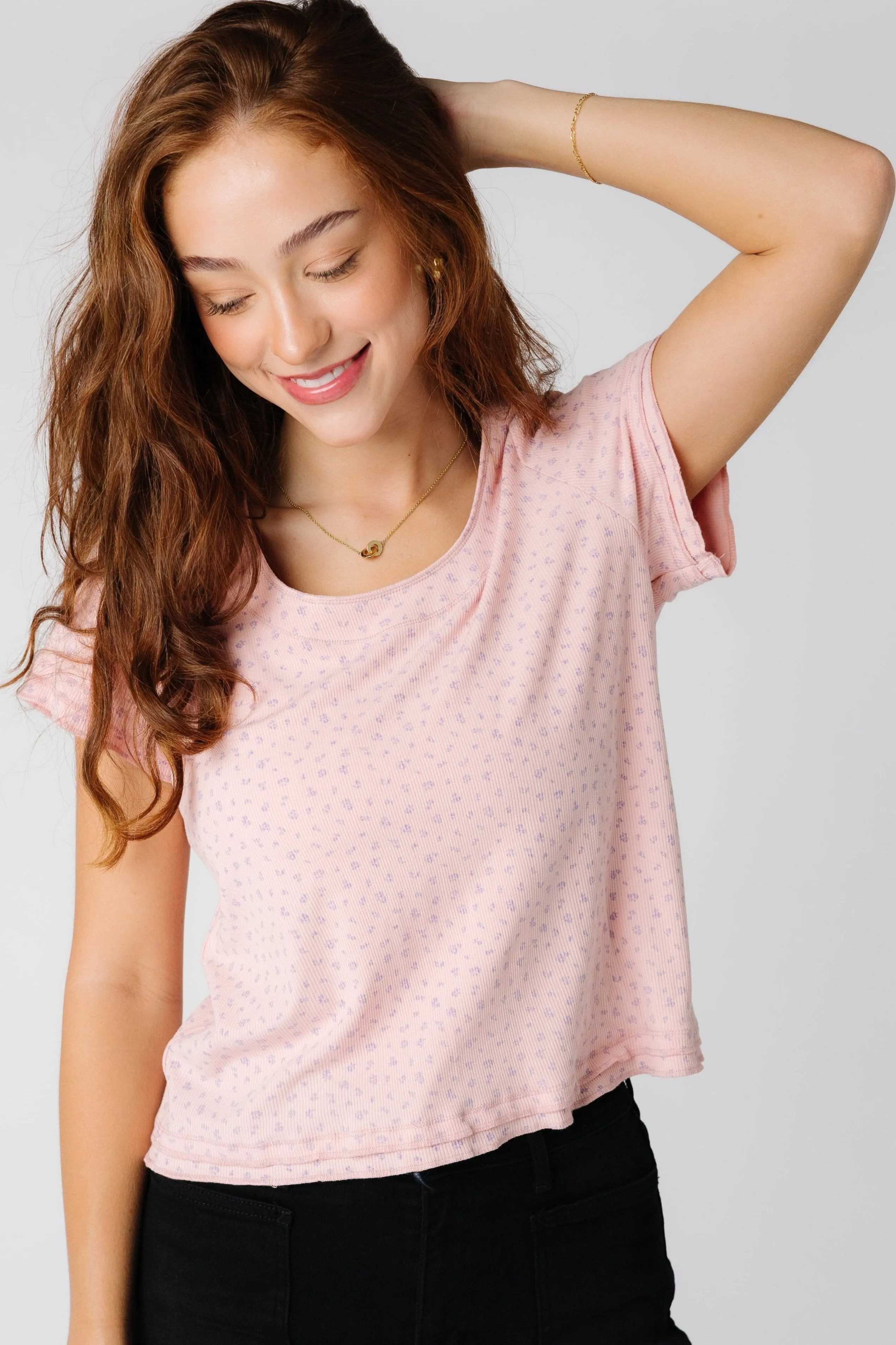 Brass & Roe Must Have Doppelsaum T-Shirt
