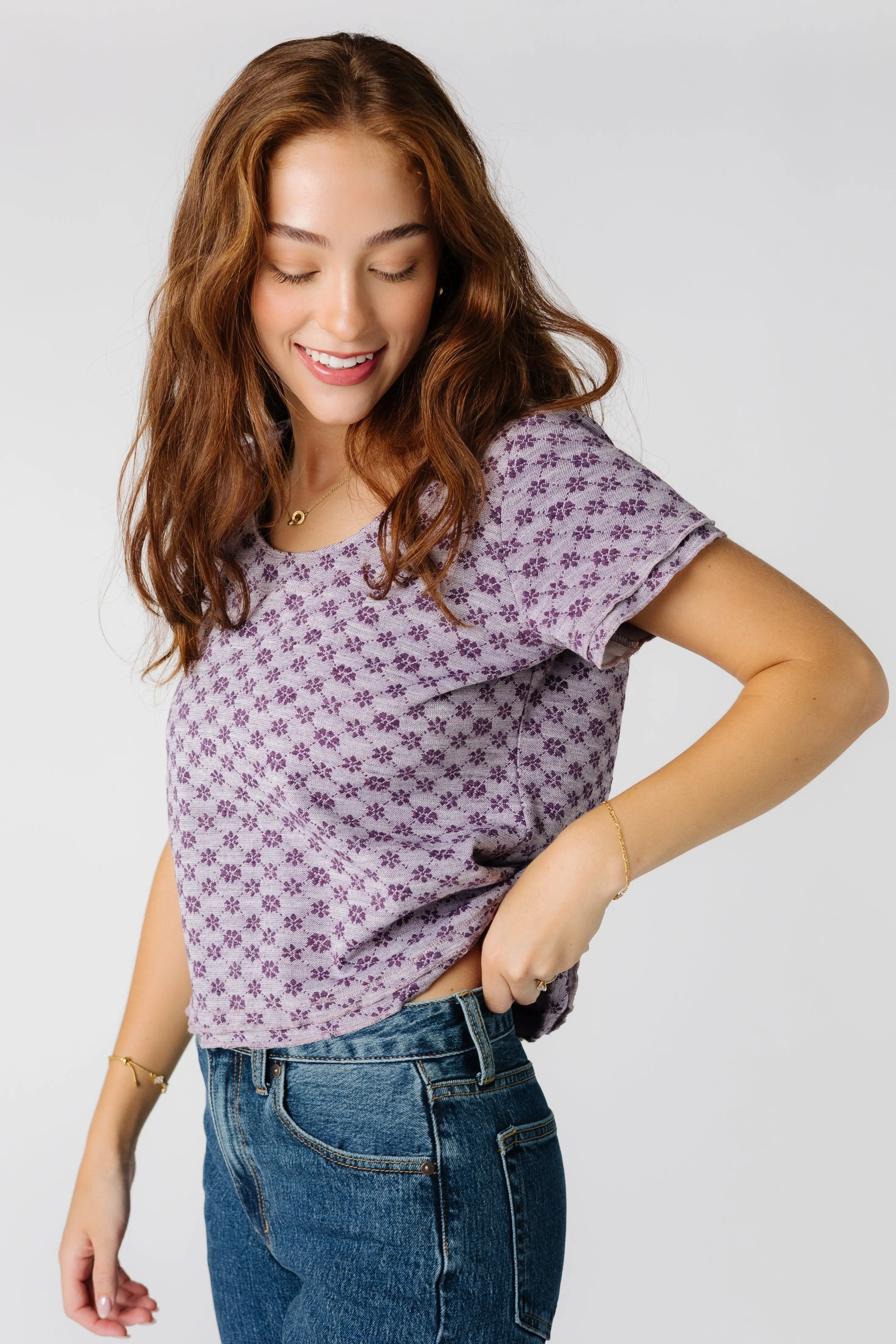 Brass & Roe Must Have Doppelsaum T-Shirt