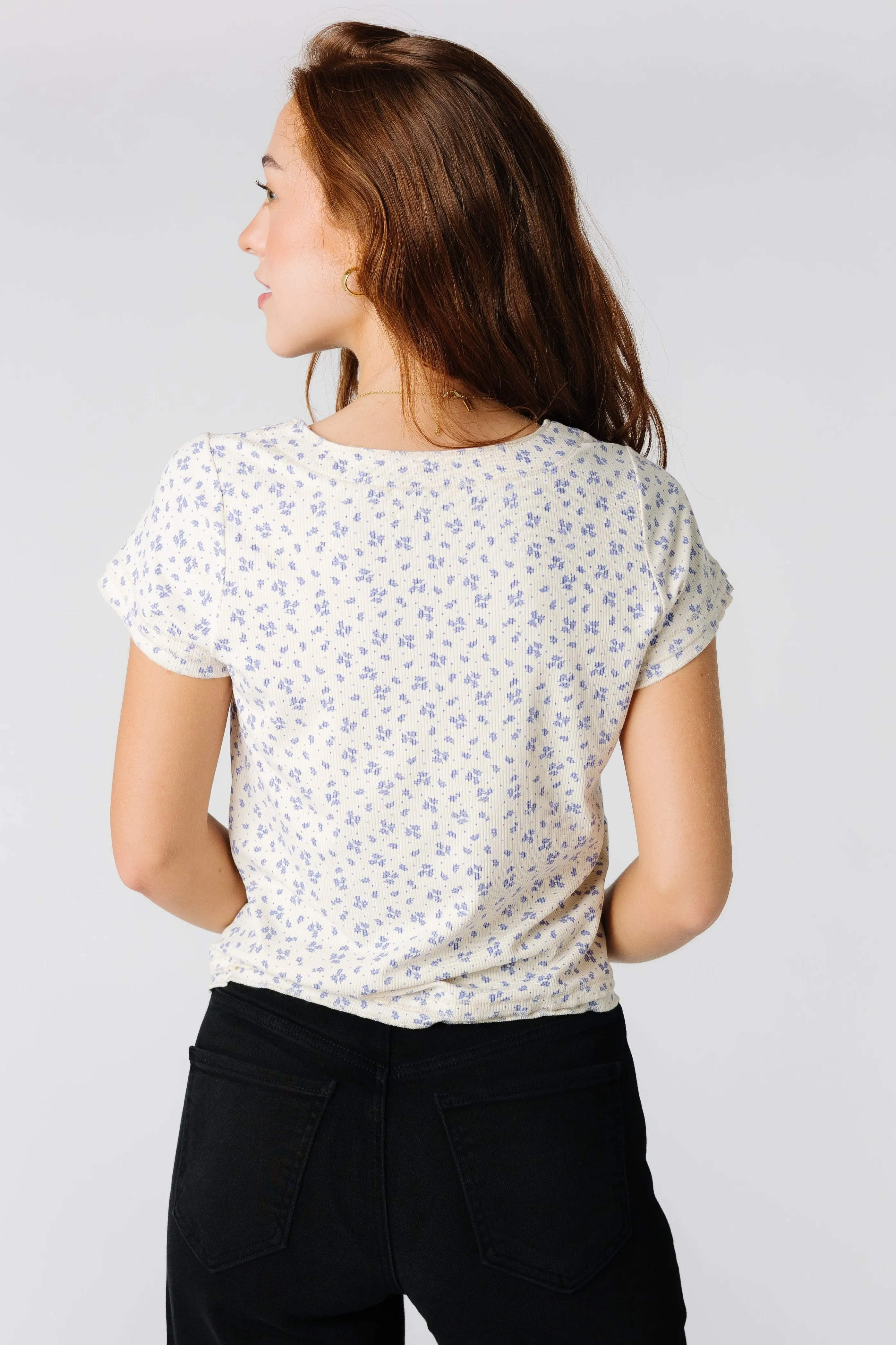 Brass & Roe Must Have Doppelsaum T-Shirt