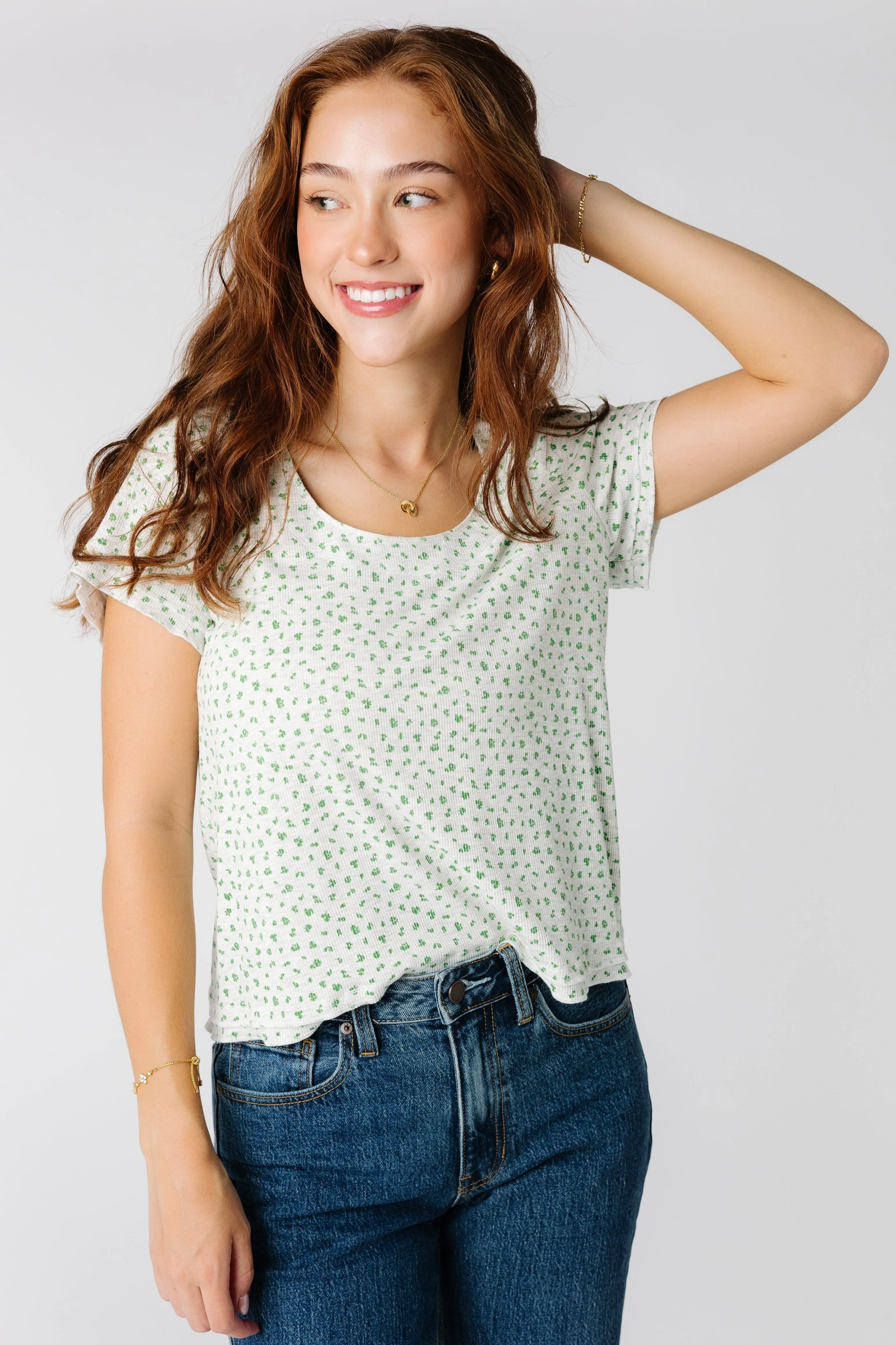 Brass & Roe Must Have Doppelsaum T-Shirt