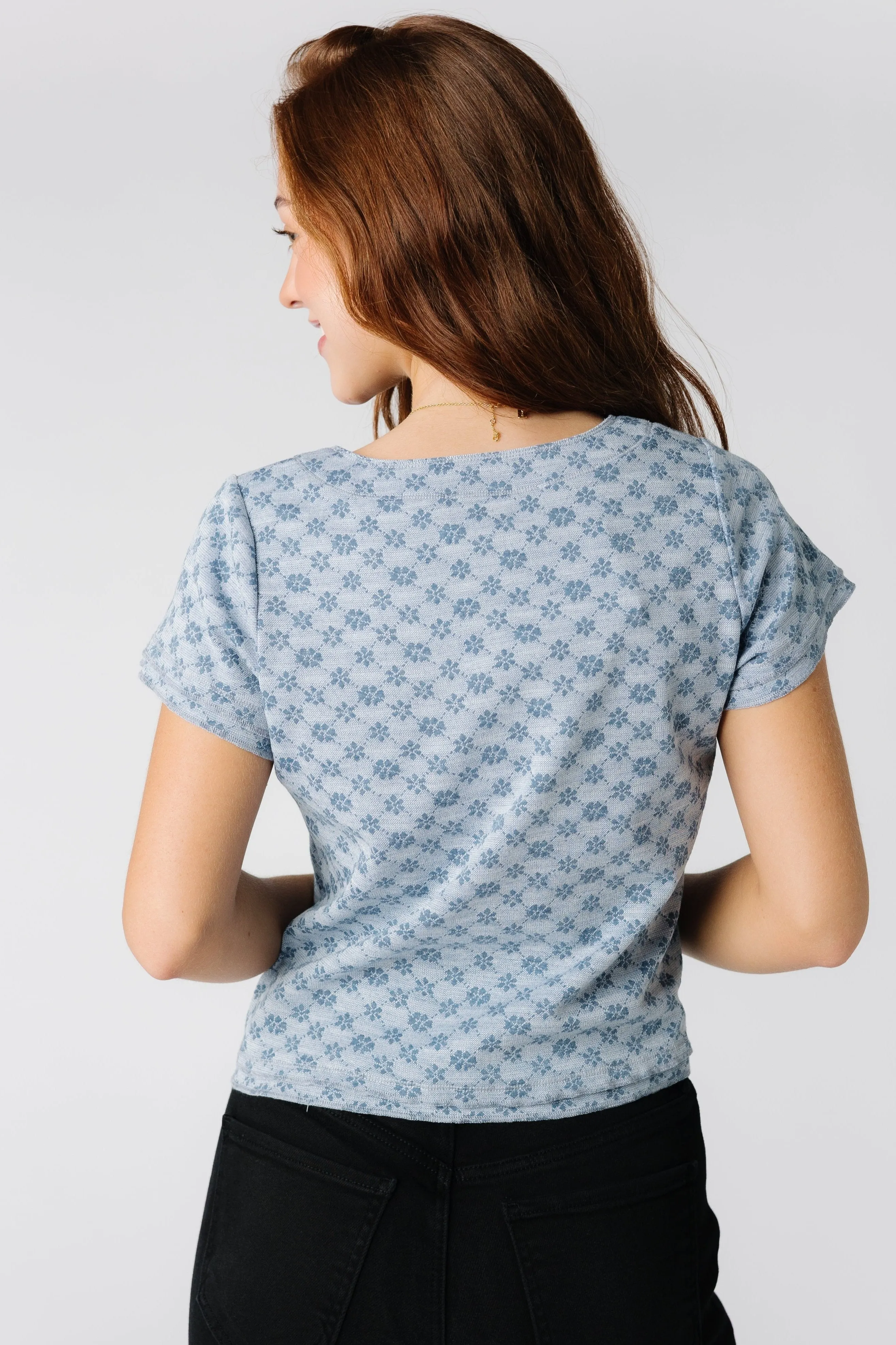 Brass & Roe Must Have Doppelsaum T-Shirt