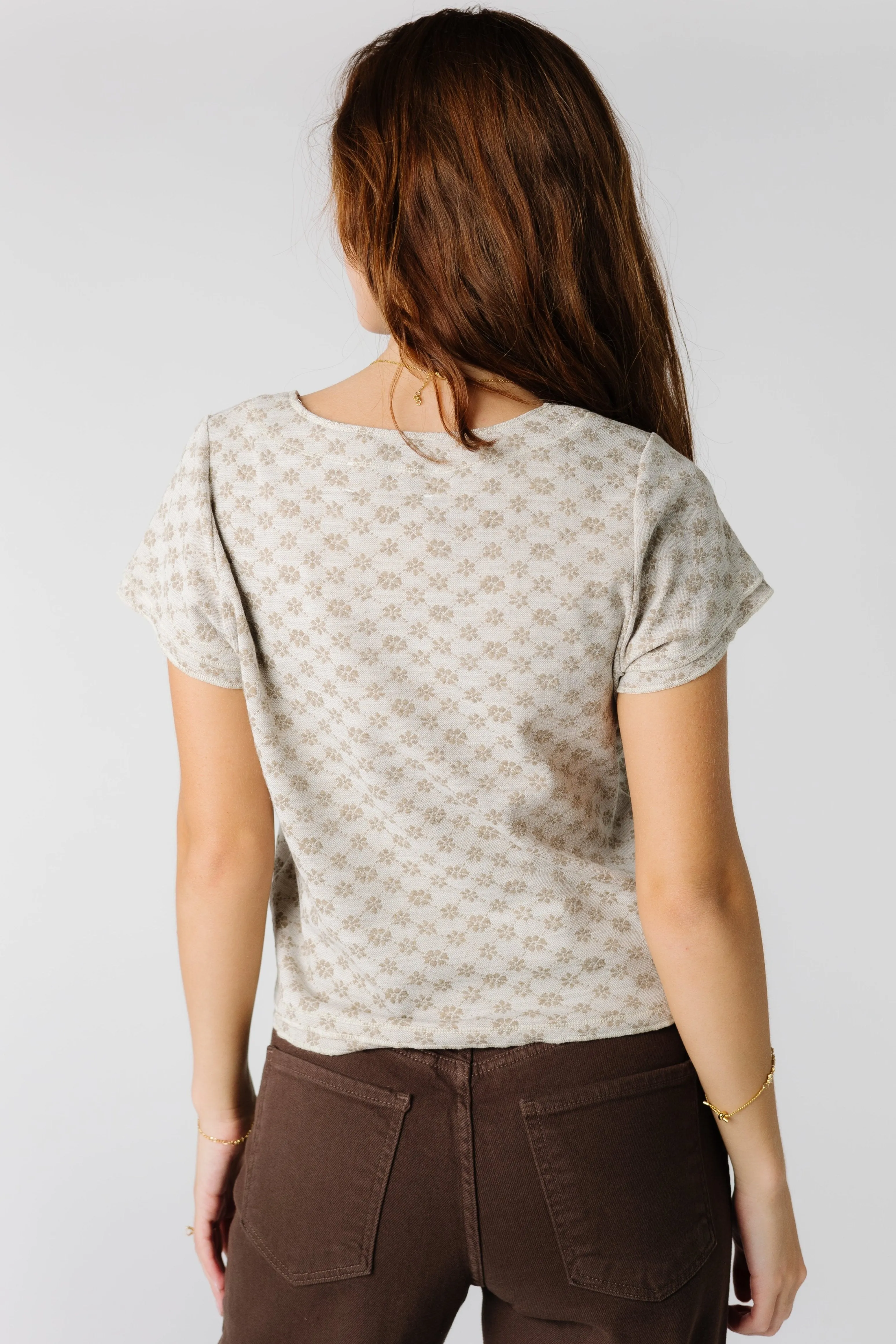 Brass & Roe Must Have Doppelsaum T-Shirt