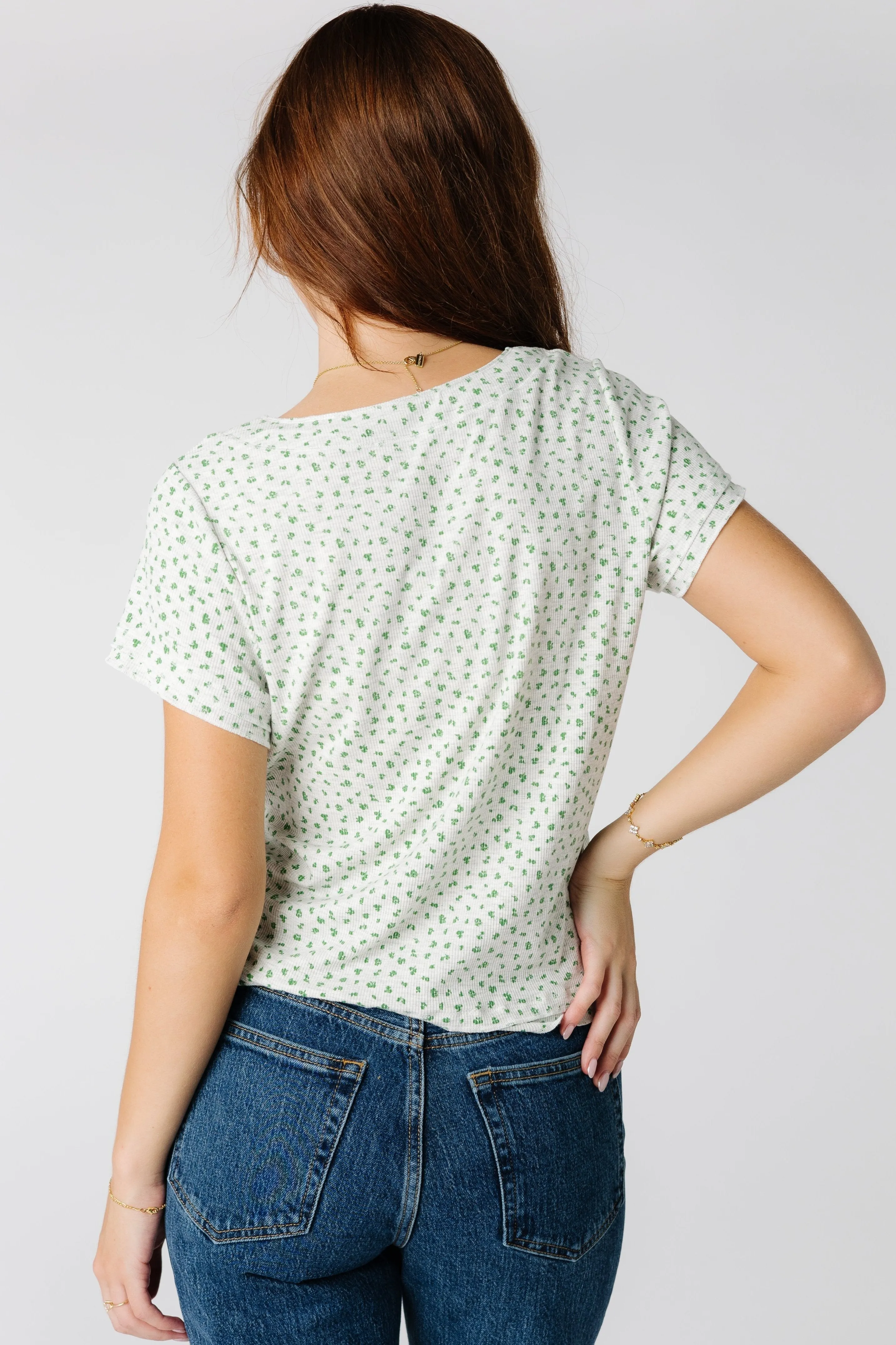 Brass & Roe Must Have Doppelsaum T-Shirt