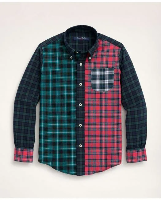 Brooks Brothers Jungen Flanell Fun Sporthemd Mehrfarbig Brooks Brothers