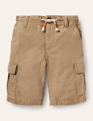 Cargo Shorts - Cappuccino Braun