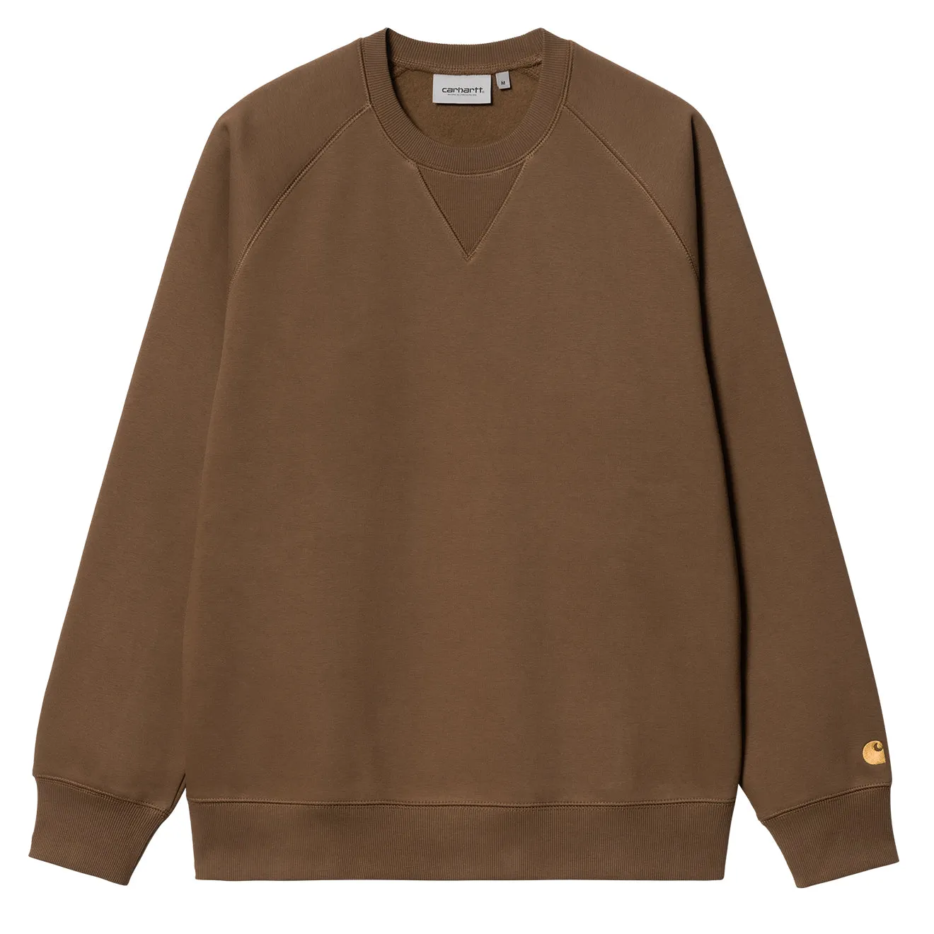 Carhartt WIP Chase Sweat Schokolade / Gold