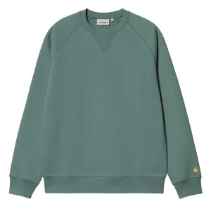 Carhartt WIP Chase Sweat Silberkiefer / Gold