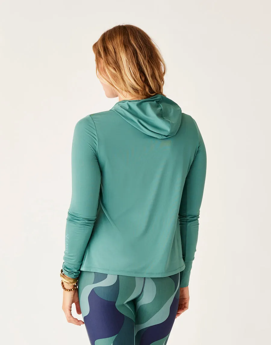 Carve Designs Alani Langarm-Shirt - Wald