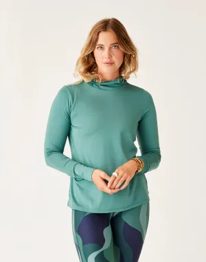 Carve Designs Alani Langarm-Shirt - Wald