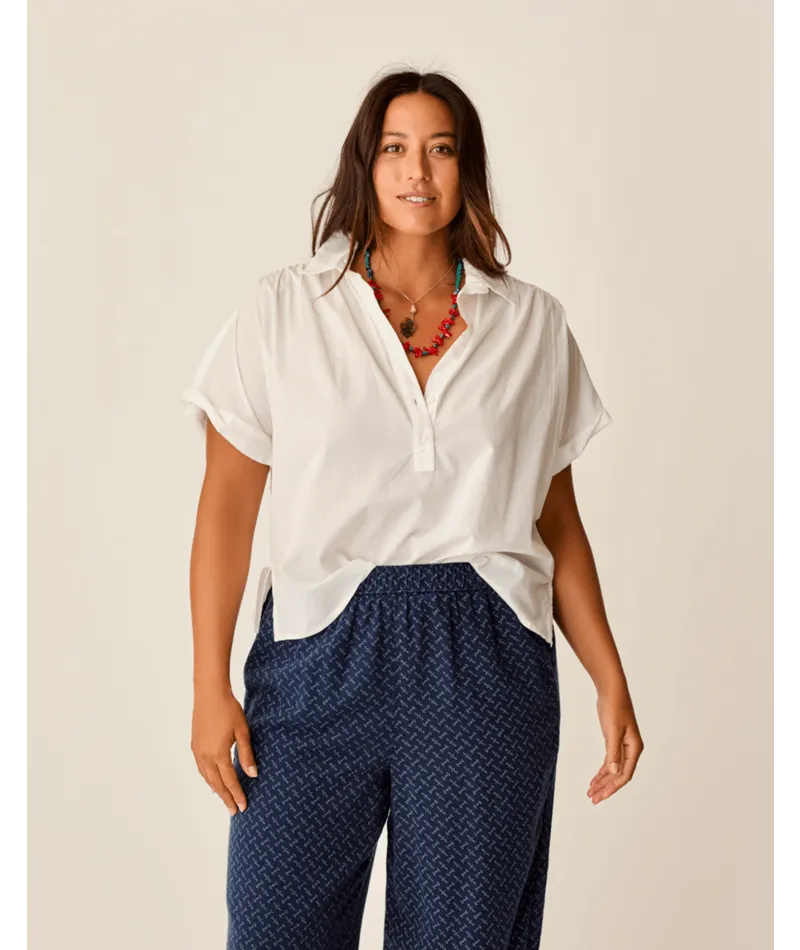Carve Designs Elliott Voile Hemd-Wolke