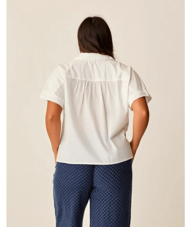 Carve Designs Elliott Voile Hemd-Wolke