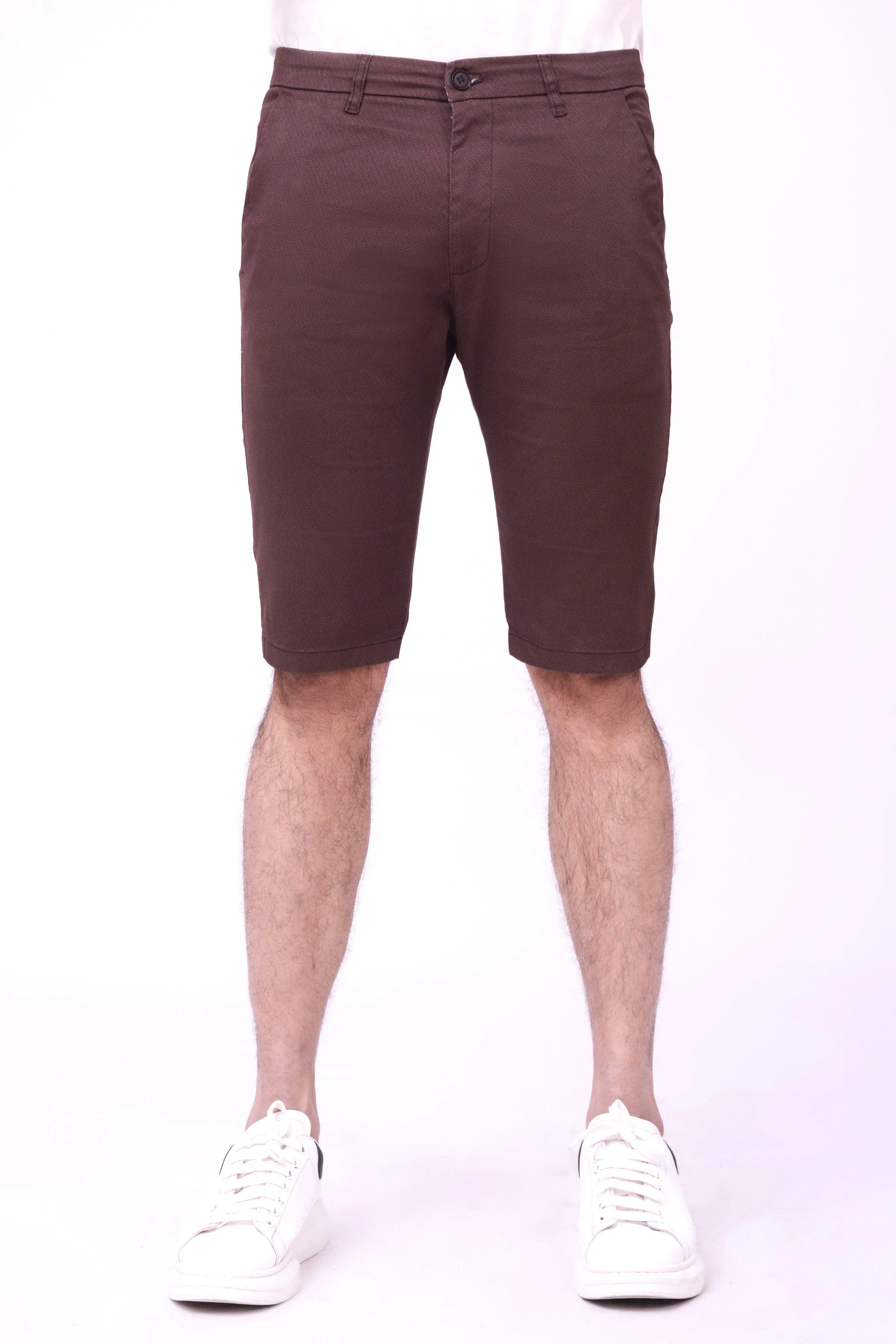 CASUAL CHINO SHORTS BRAUN