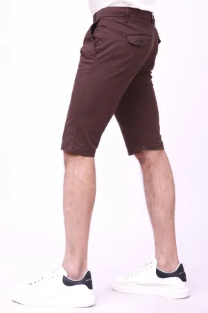 CASUAL CHINO SHORTS BRAUN