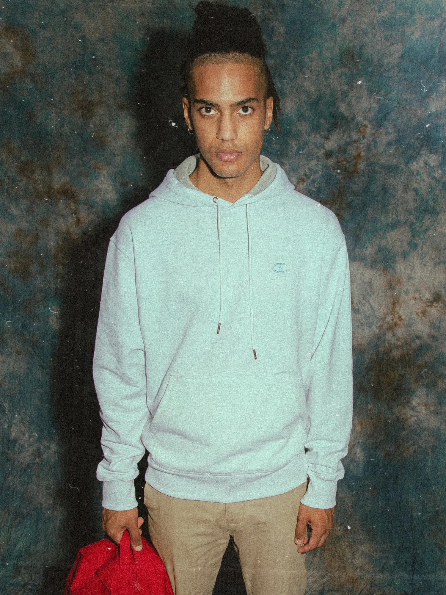 CHAMPION COLOUR POP PULLOVER HOODIE - AUSVERKAUF