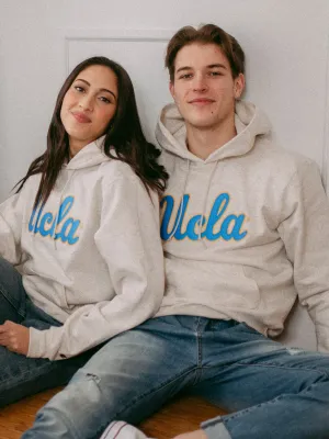 CHAMPION ECO POWERBLEND UCLA UNIVERSITY HOODIE - AUSVERKAUF