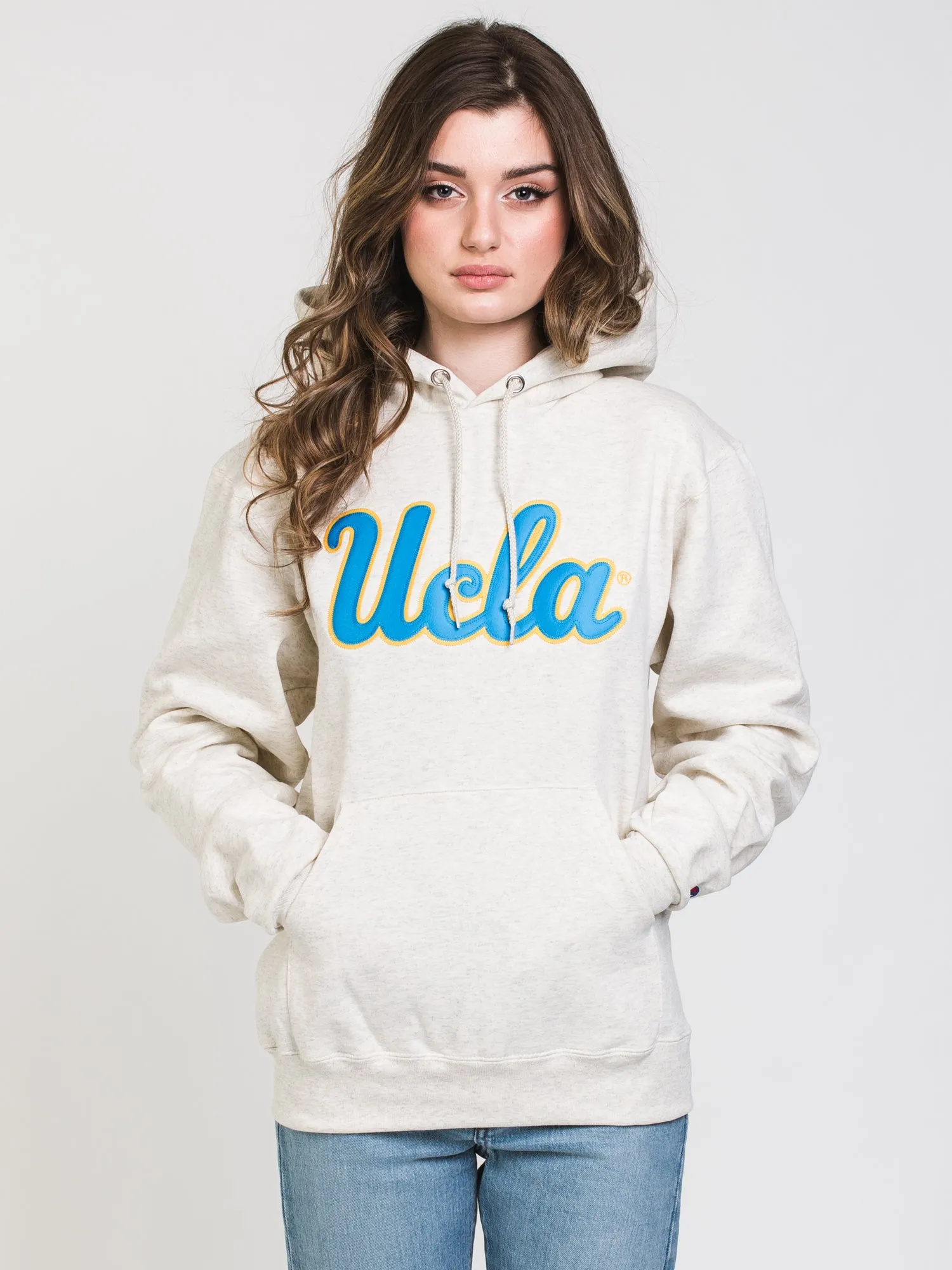 CHAMPION ECO POWERBLEND UCLA UNIVERSITY HOODIE - AUSVERKAUF