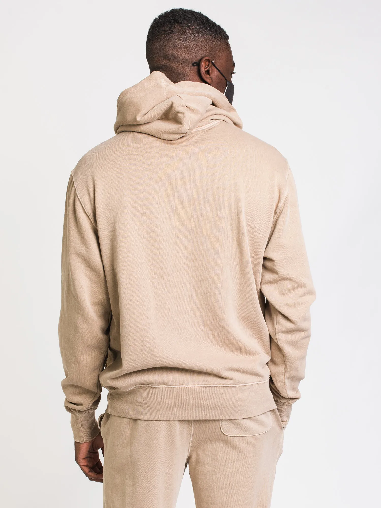CHAMPION LEICHTE FLEECE-PULLOVER-KAPUZENJACKE - AUSVERKAUF
