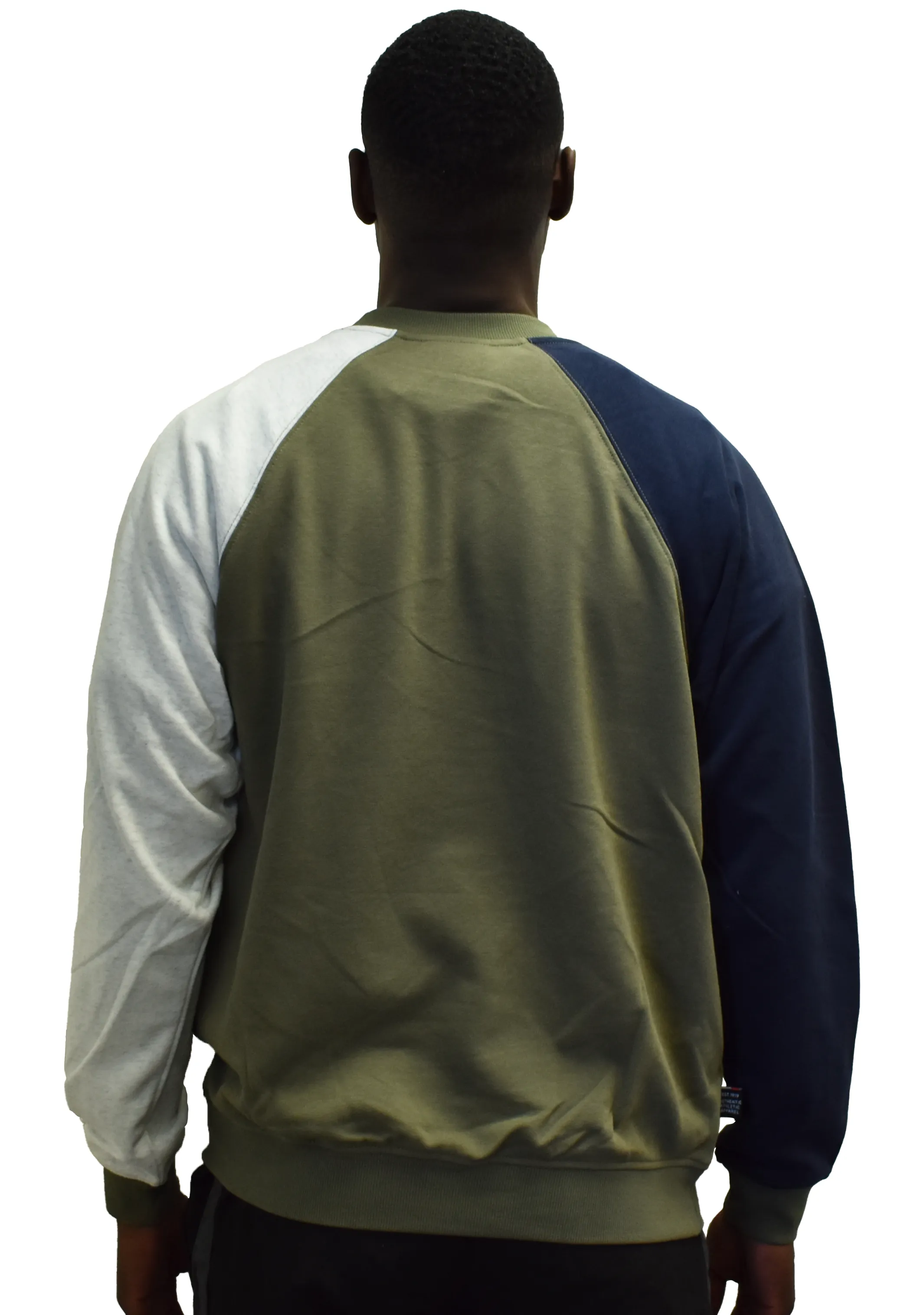 Champion Herren French Terry Colour Block Crew <BR> AWHVN