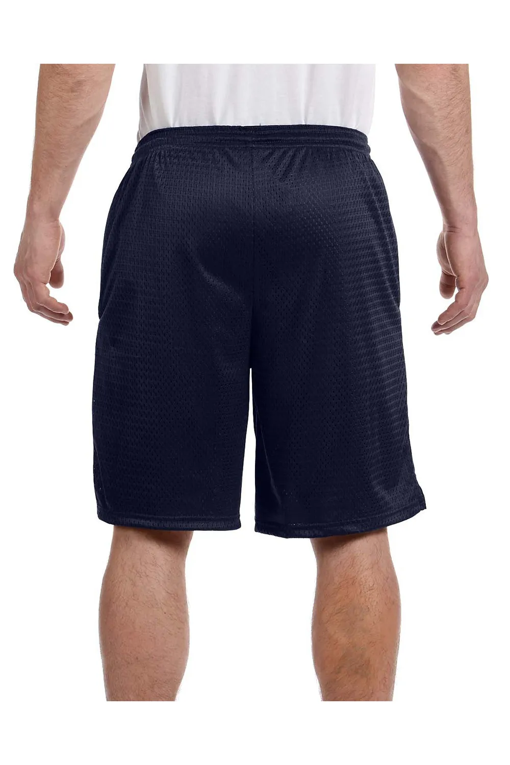 Champion Herren Mesh Shorts mit Taschen - Marineblau
