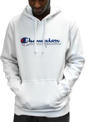 Champion Herren Sportliches Grafikdruck Hoodie <BR> AXWPN JP2