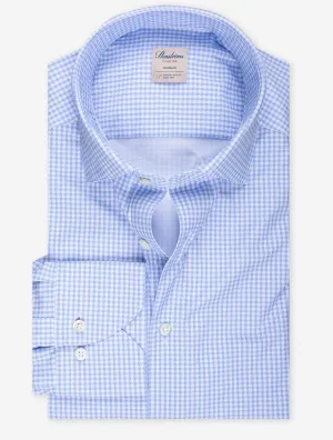 Geprüftes Jersey-Hemd Blau