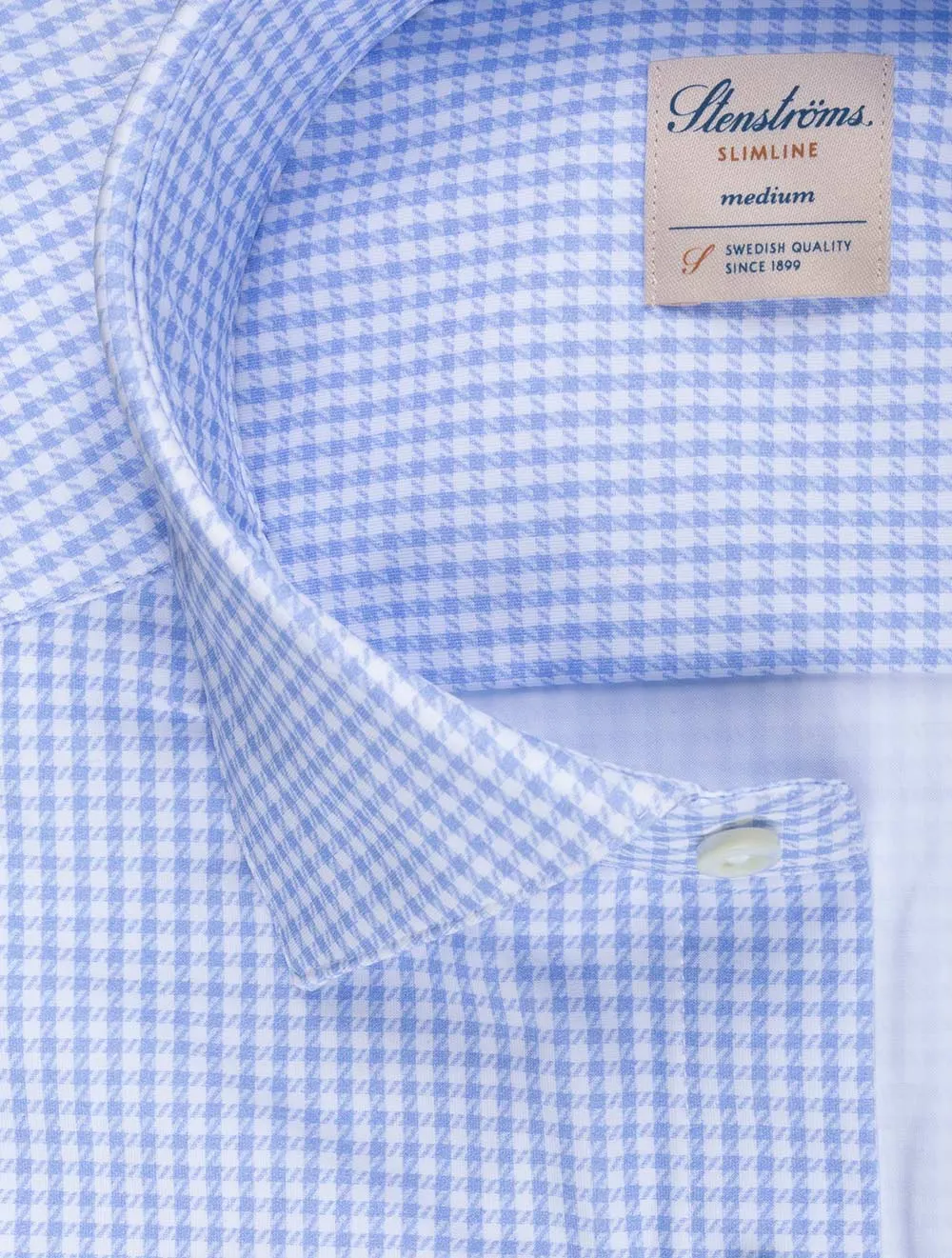 Geprüftes Jersey-Hemd Blau