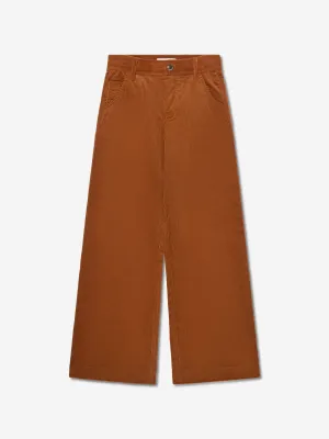 Chloé Mädchen Cordhose in Braun