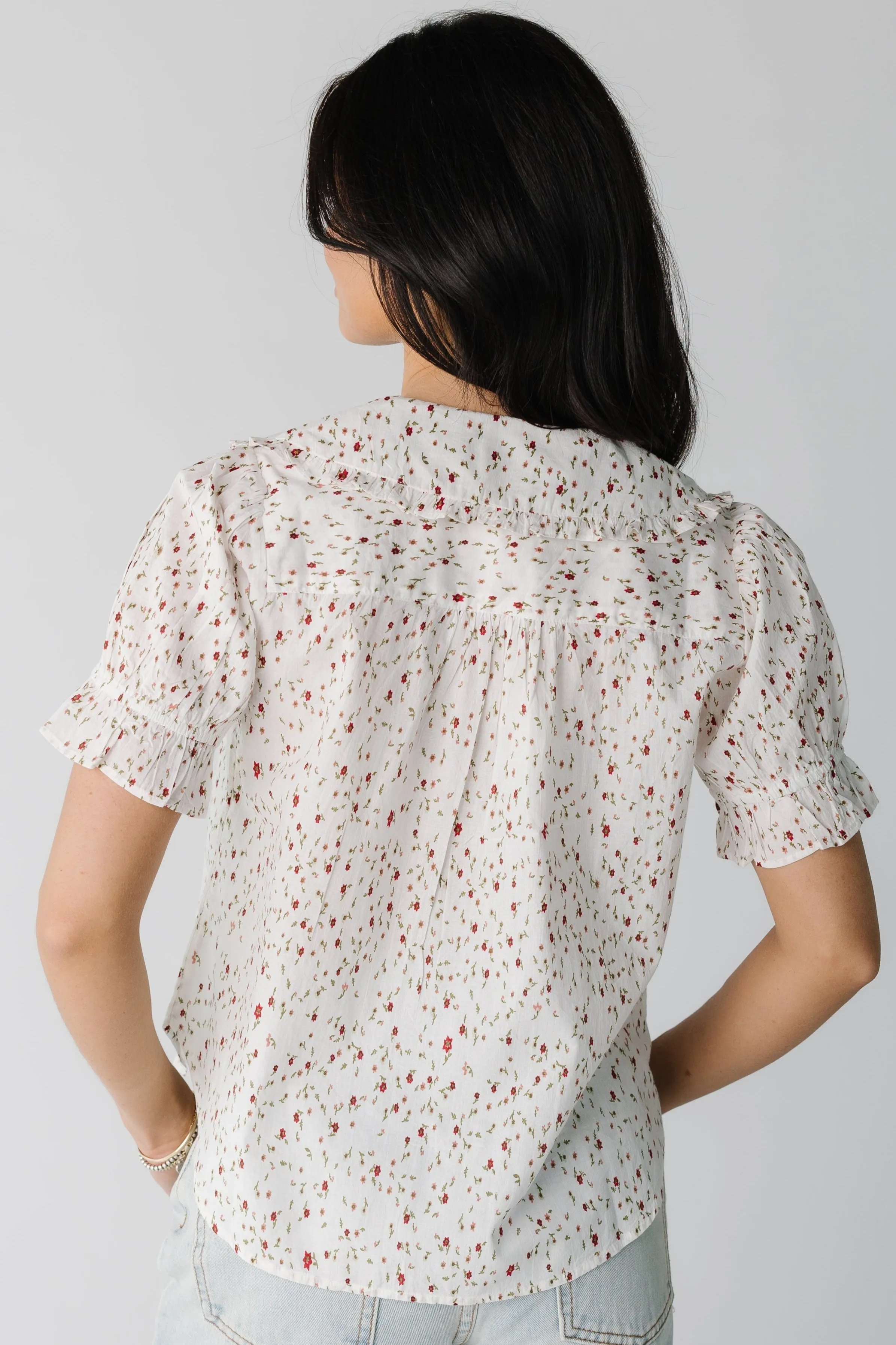 Zitrus Ellie Kragen Bluse