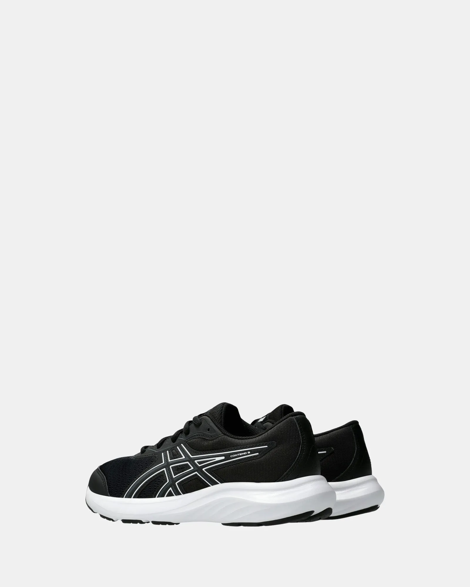 Contend 9 Schulschuhe Schwarz/Weiß_Asics