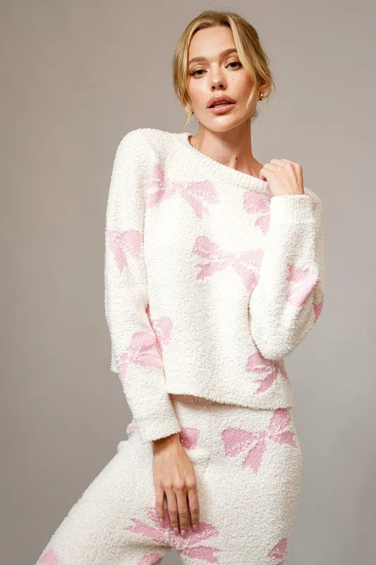 Coquette Schleifenpullover