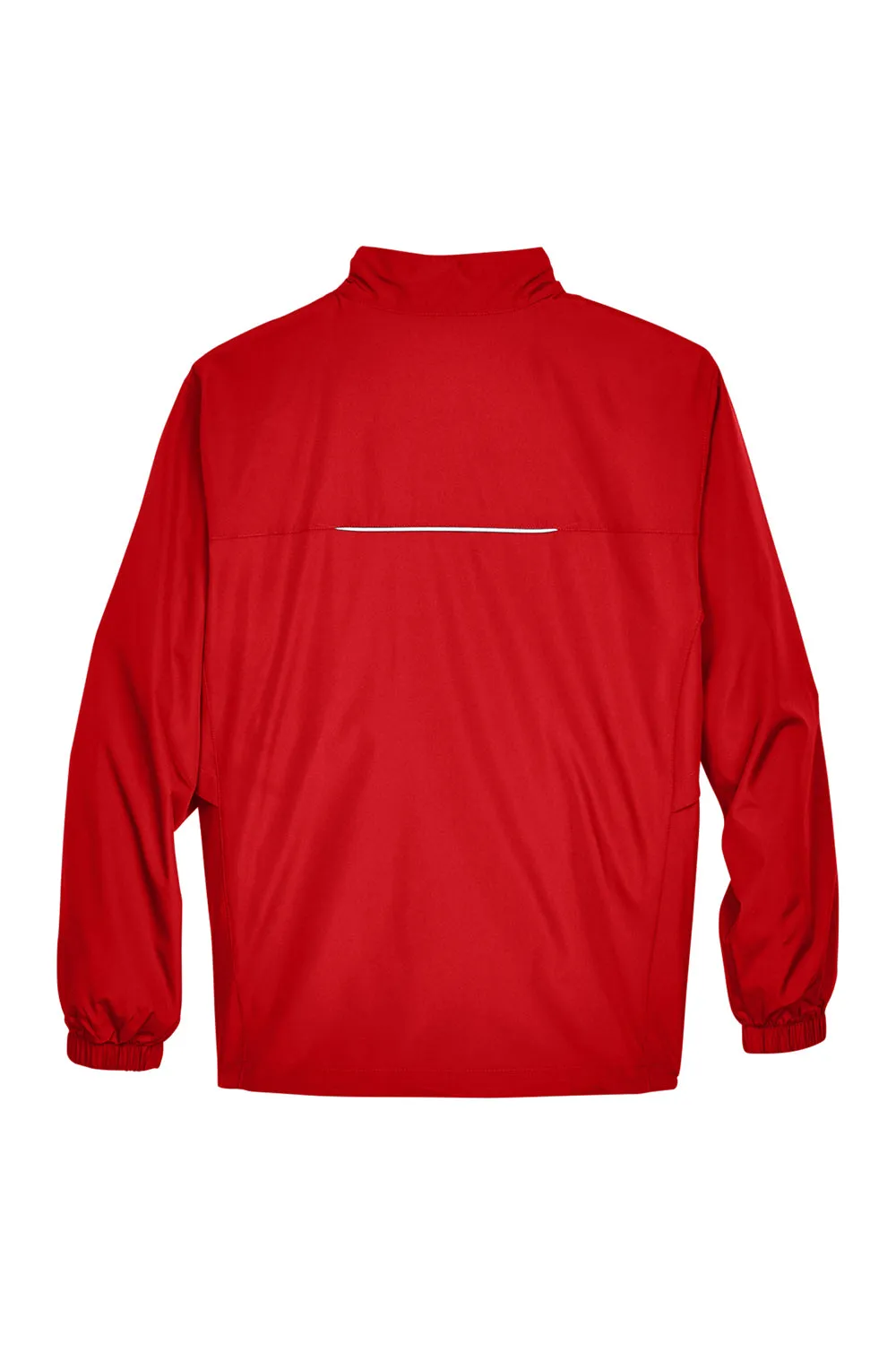 Core 365 Herren Motivationsjacke wasserabweisend mit Vollreißverschluss - Klassisches Rot