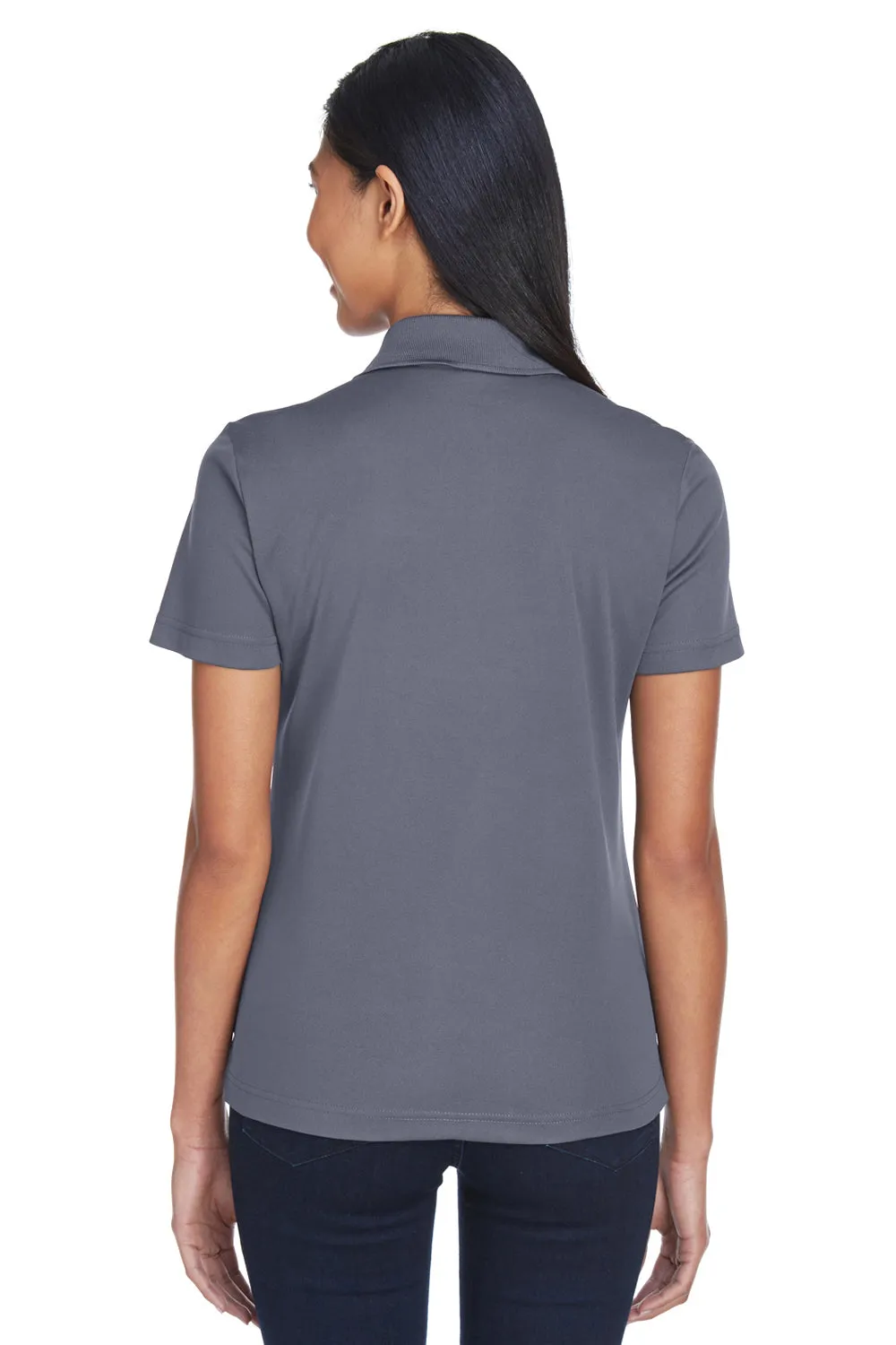 Core 365 Damen Balance Performance Feuchtigkeitstransportierendes Kurzarm-Polohemd - Echt Royalblau/Kohlgrau
