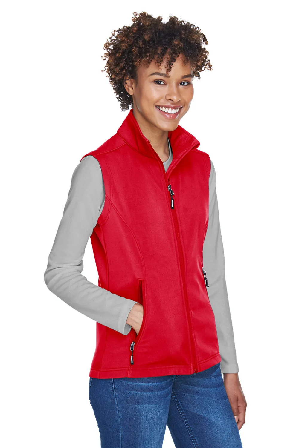 Core 365 Damen Cruise wasserabweisende Fleecejacke mit durchgehendem Reißverschluss - Klassisches Rot