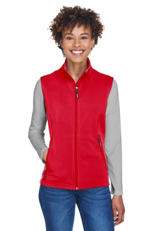 Core 365 Damen Cruise wasserabweisende Fleecejacke mit durchgehendem Reißverschluss - Klassisches Rot