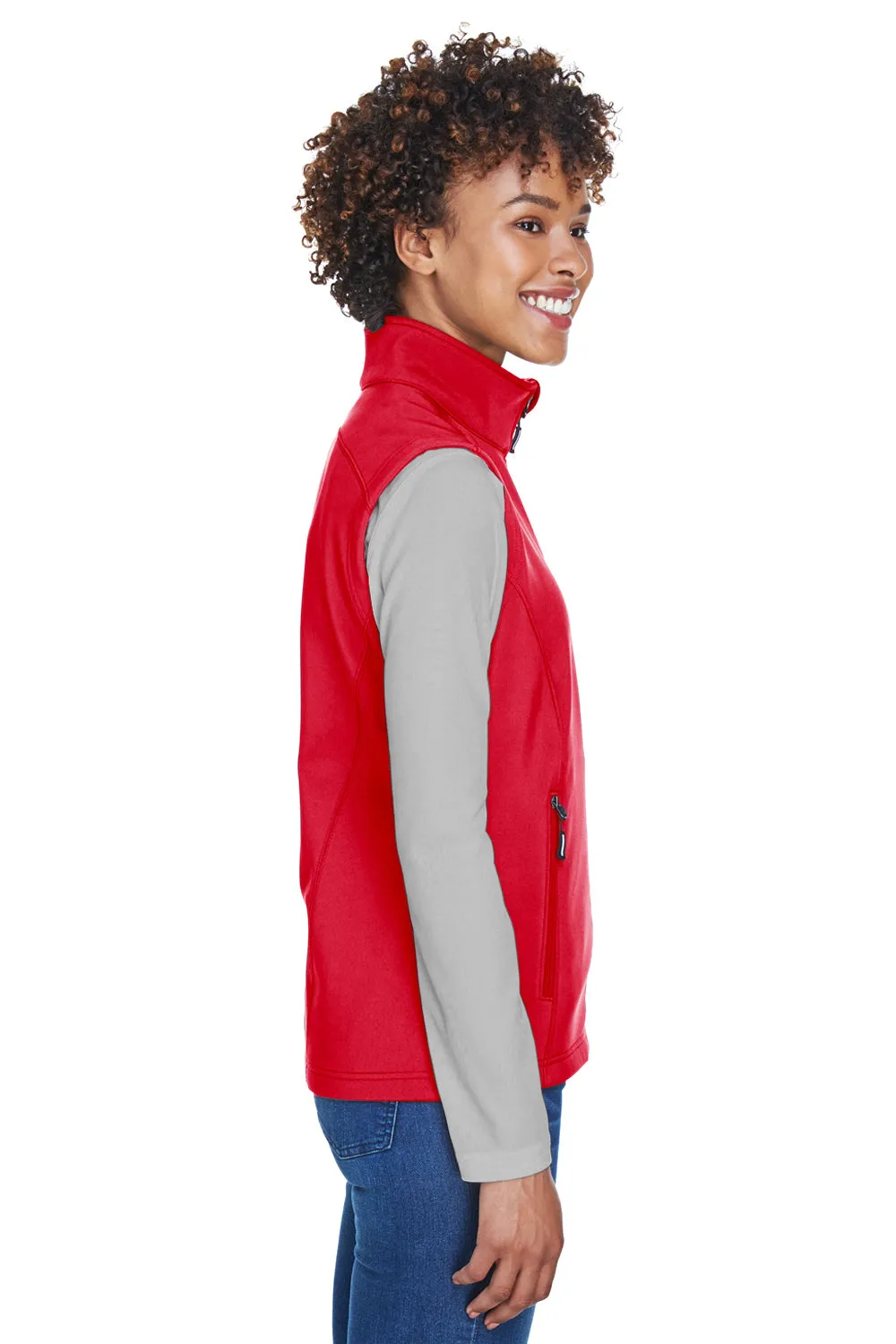 Core 365 Damen Cruise wasserabweisende Fleecejacke mit durchgehendem Reißverschluss - Klassisches Rot