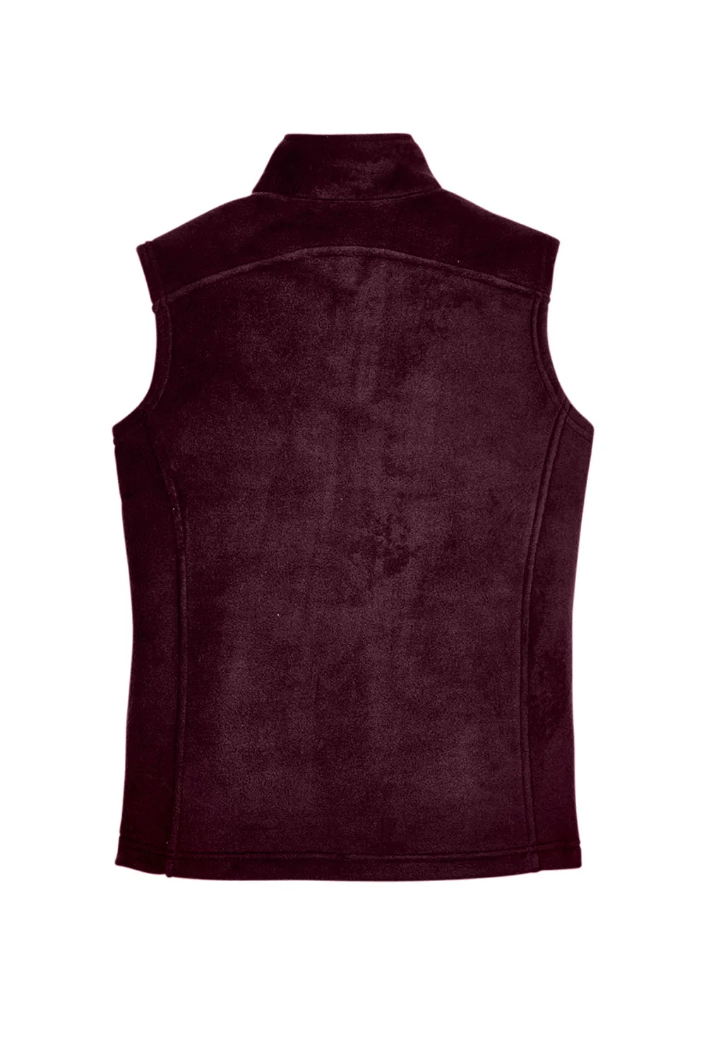 Core 365 Damen Journey Pill Resistant Fleece Weste mit vollem Reißverschluss - Burgunder