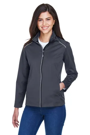 Core 365 Damen Techno Lite Wasserdichte Reißverschlussjacke - Kohlegrau
