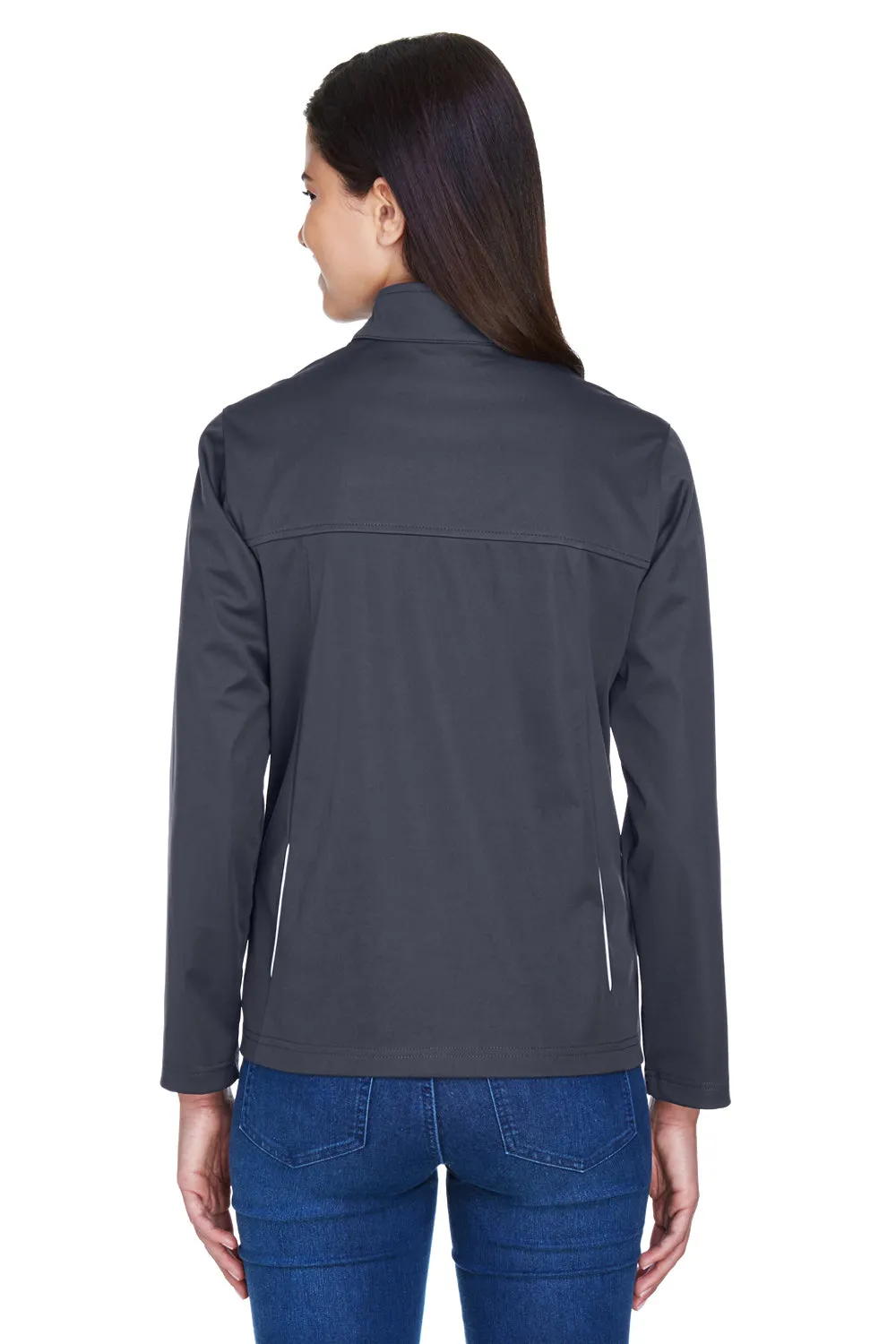 Core 365 Damen Techno Lite Wasserdichte Reißverschlussjacke - Kohlegrau