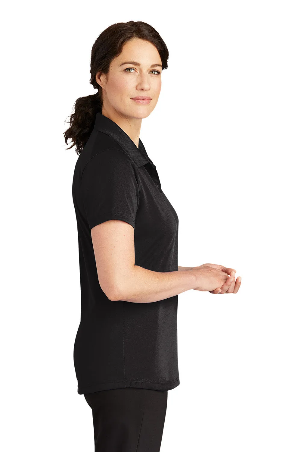 CornerStone Damen Select Feuchtigkeitstransportierendes Kurzarm-Polohemd - Schwarz
