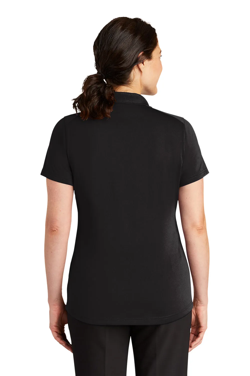 CornerStone Damen Select Feuchtigkeitstransportierendes Kurzarm-Polohemd - Schwarz