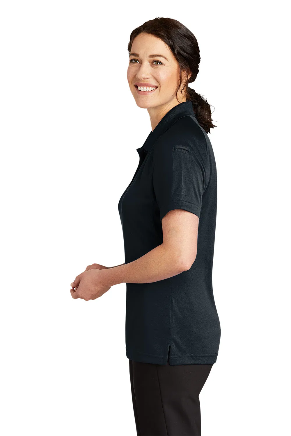 CornerStone Damen Select Tactical Feuchtigkeitstransportierendes Kurzarm-Polohemd - Dunkelmarineblau