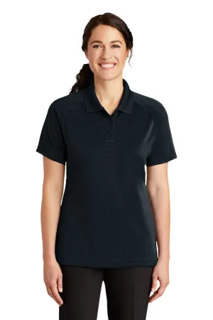 CornerStone Damen Select Tactical Feuchtigkeitstransportierendes Kurzarm-Polohemd - Dunkelmarineblau