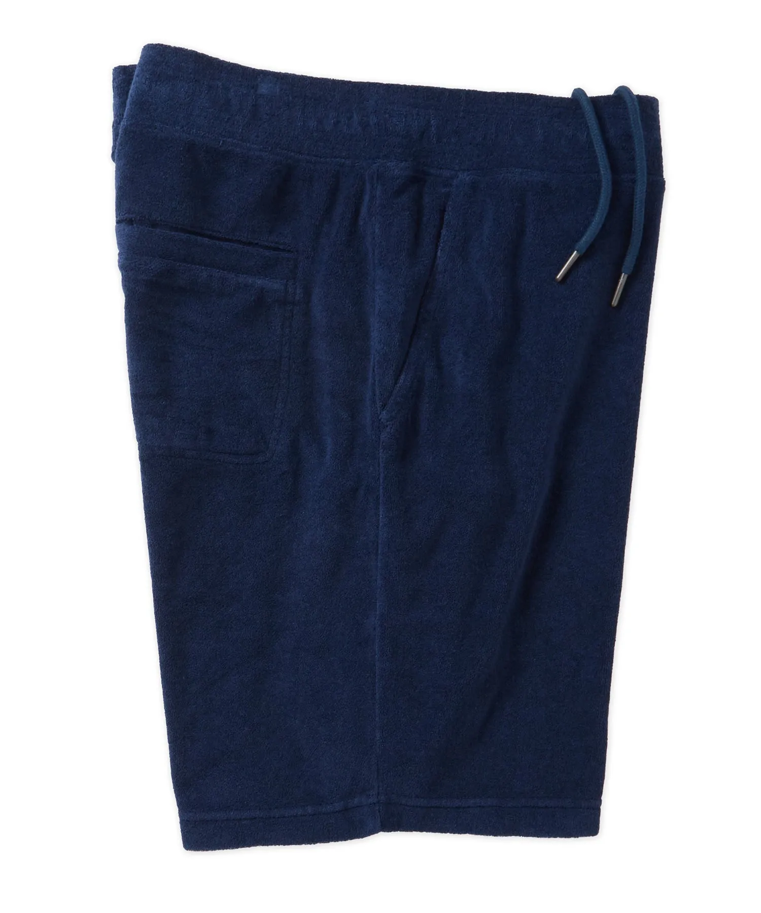 Baumwoll-Mix Stretch-Terry-Ziehshorts