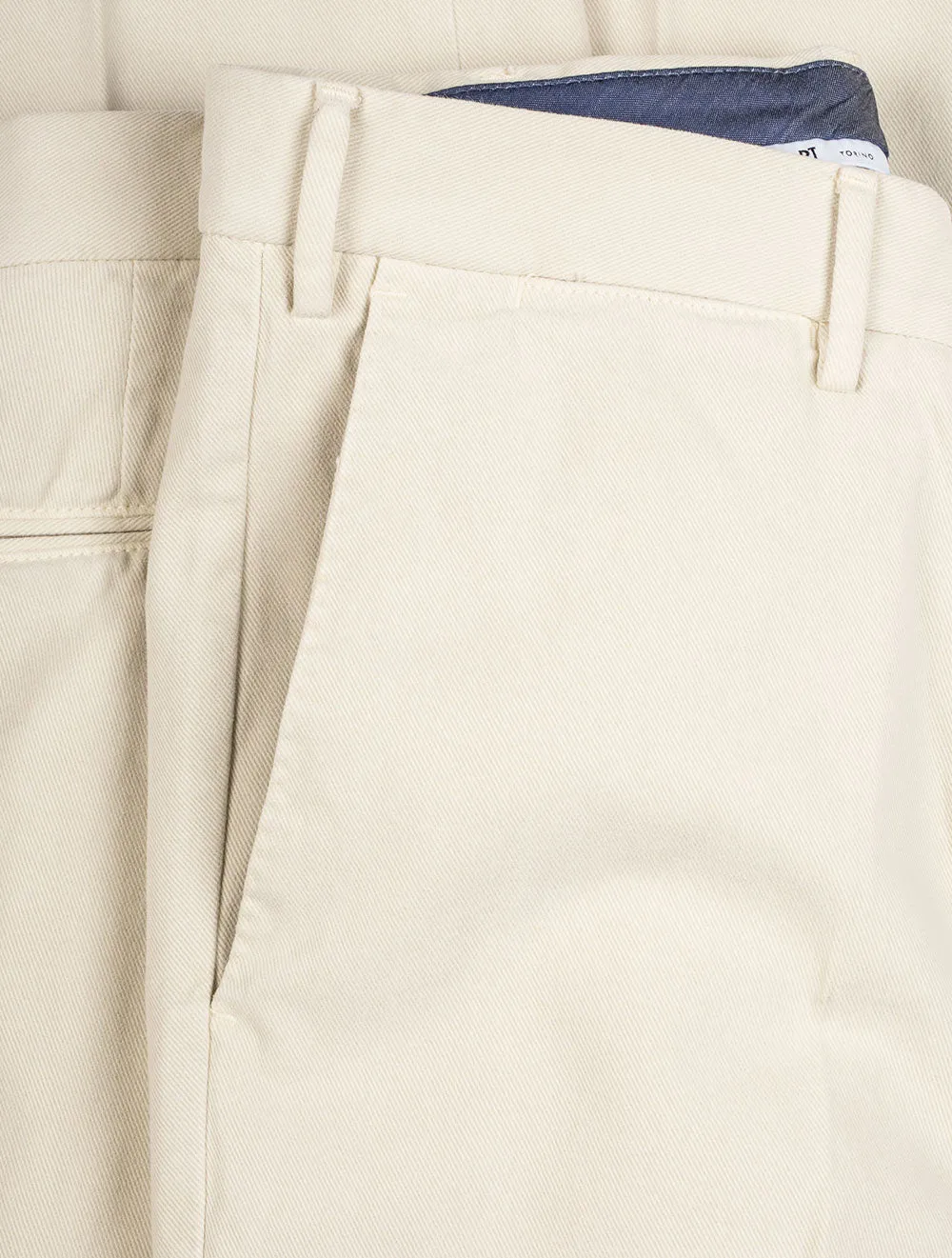 Baumwolle Kaschmir Chino Beige