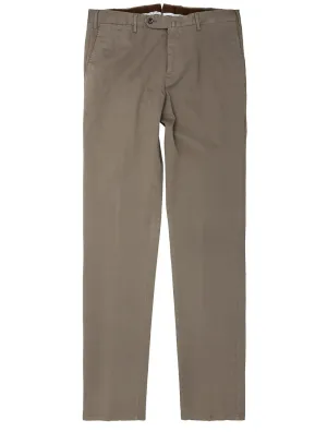 Baumwoll-Chinohose Khaki