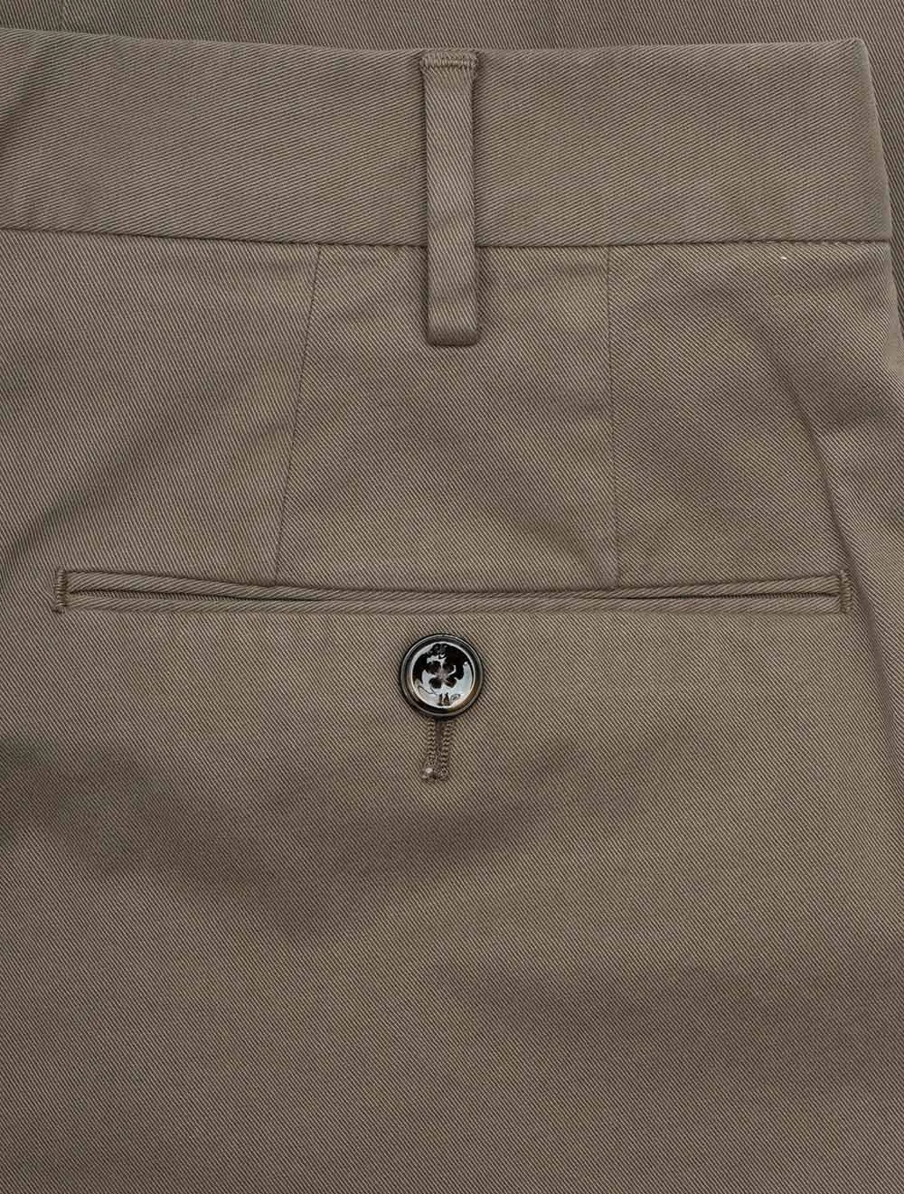 Baumwoll-Chinohose Khaki